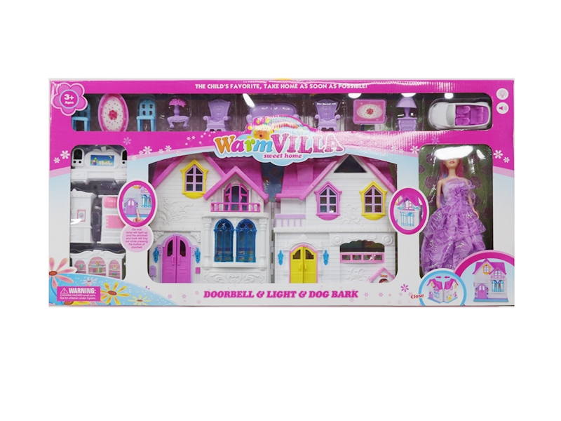VILLA SET W/LIGHT & INCLUDED BATTERY - HP1131211