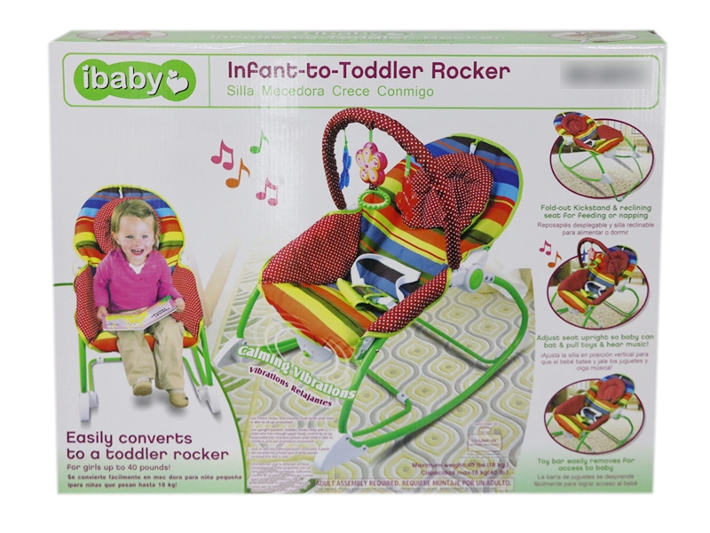 BABY SEAT W/VIBRATIONS & MUSIC & INCLUDED BATTERY - HP1131219