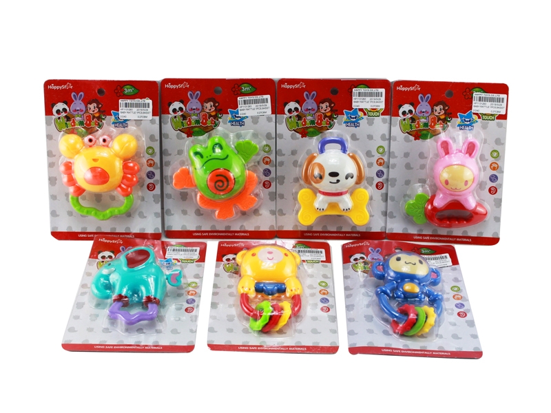 BABY RATTLE 1PCS,9ASST - HP1131293