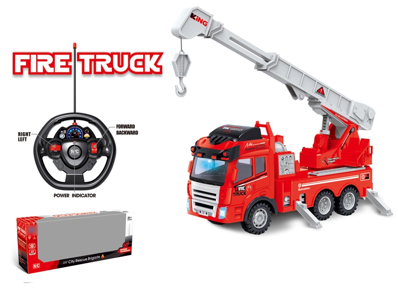 4CH R/C FIRE TRUCK W/LIGHT & SOUND - HP1131445