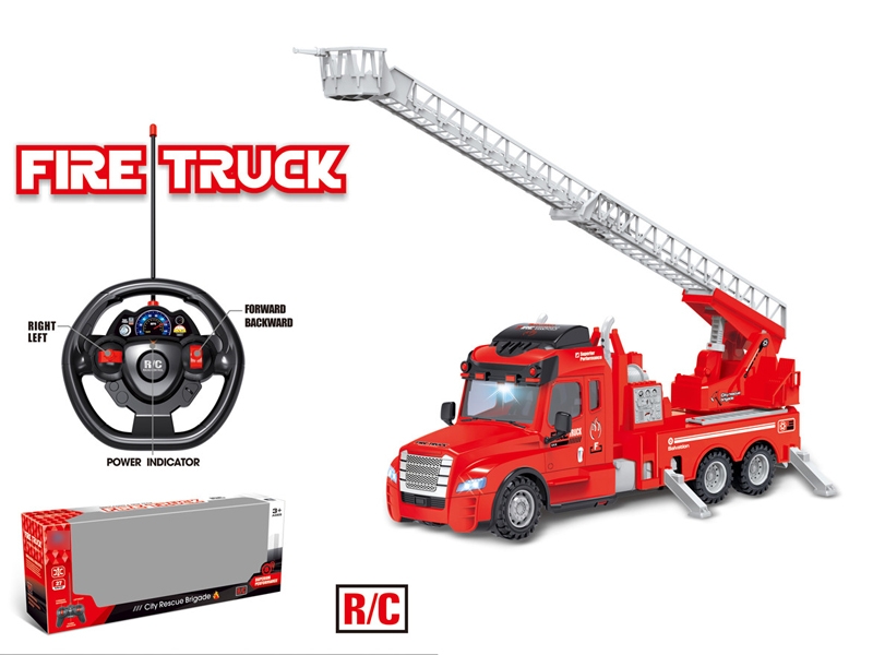 4CH R/C FIRE TRUCK W/LIGHT & SOUND - HP1131449