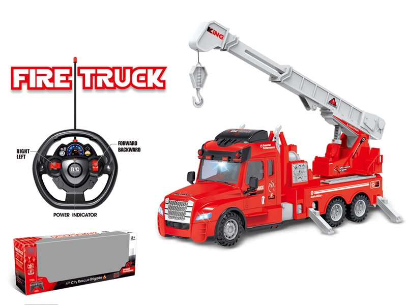 4CH R/C FIRE TRUCK W/LIGHT & SOUND - HP1131456