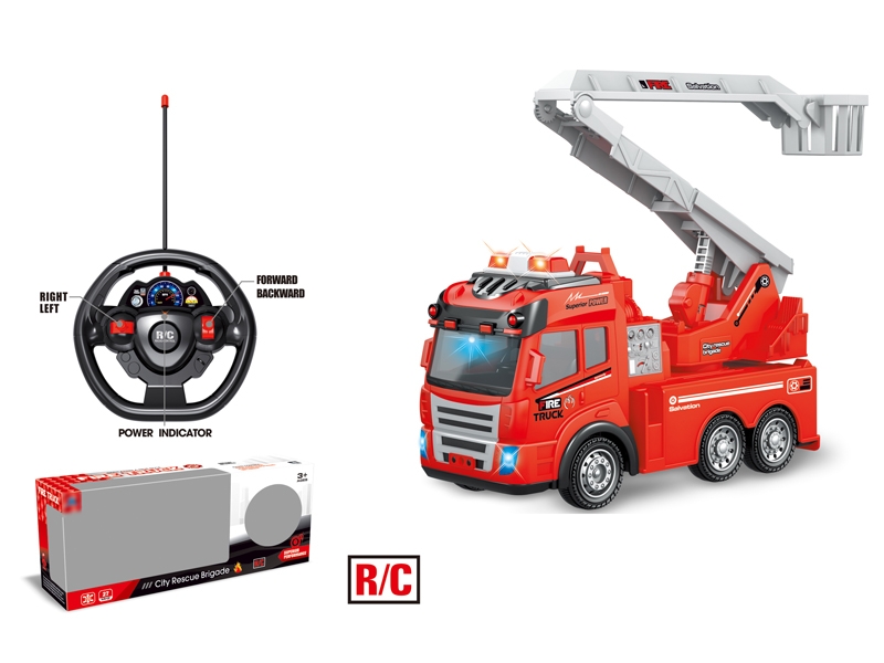 4CH R/C FIRE TRUCK W/LIGHT & SOUND - HP1131459