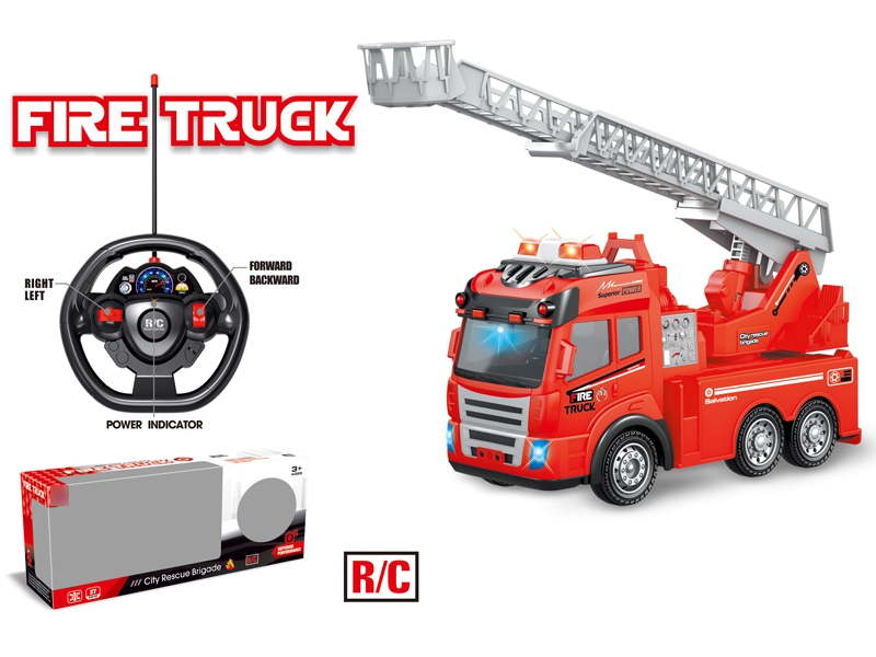4CH R/C FIRE TRUCK W/LIGHT & SOUND - HP1131461