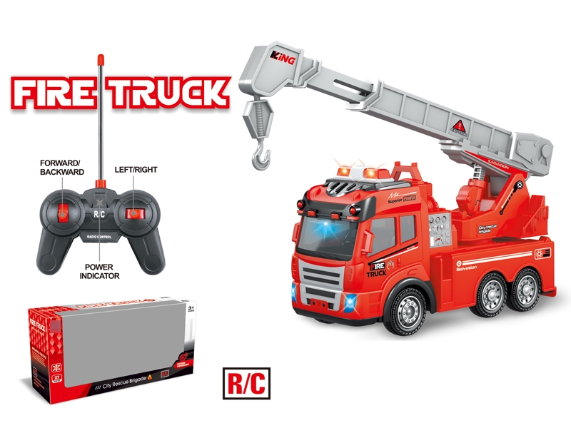 4CH R/C FIRE TRUCK W/LIGHT & SOUND - HP1131463