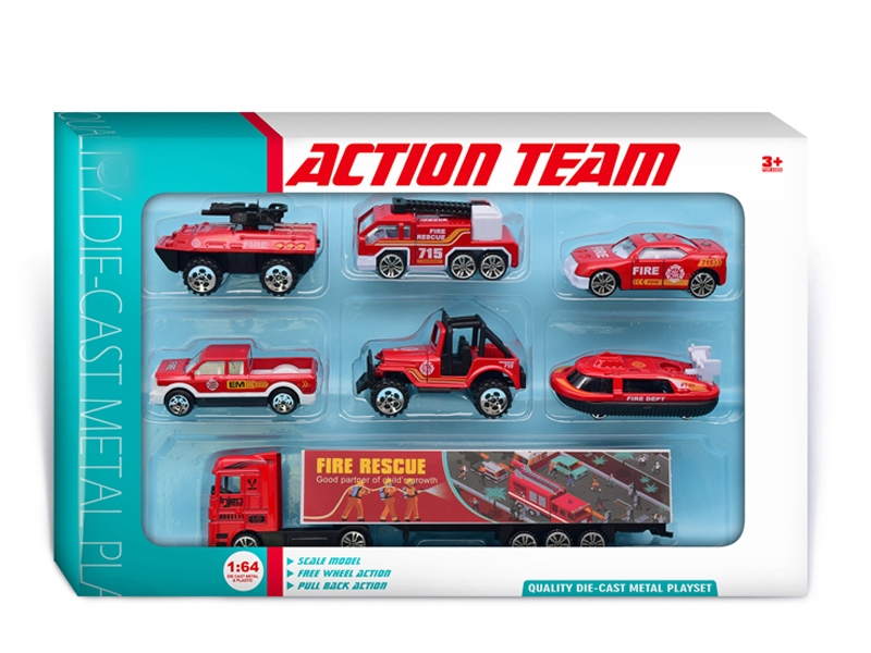 FREE WAY DIE CAST TRUCK SET - HP1131470