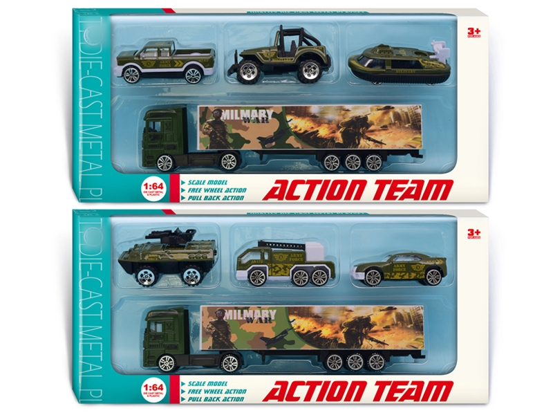 FREE WAY DIE CAST TRUCK SET,2ASST - HP1131473