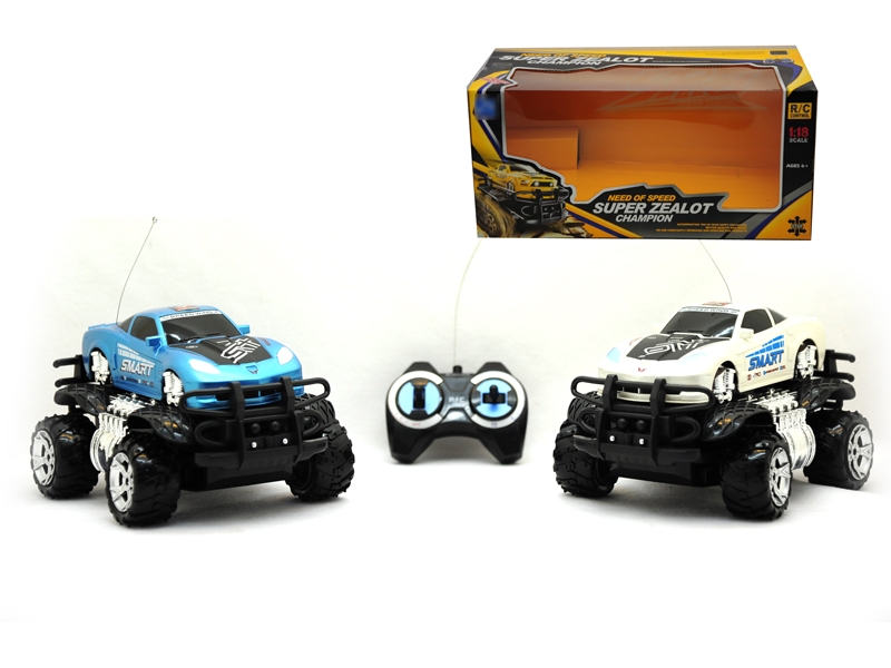 4 FUNCTION R/C CAR BLUE/WHITE - HP1131496