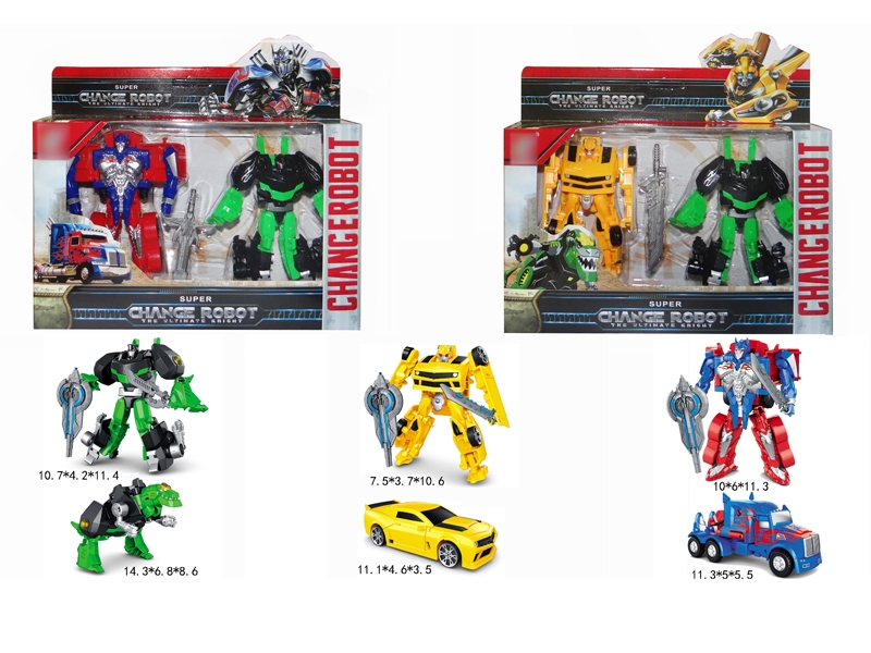 TRANSFORMER,RED+GREEN/YELLOW+GREEN,2ASST - HP1131568