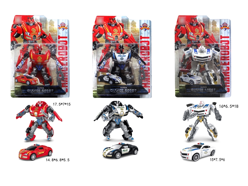 TRANSFORMER CAR,RED/WHITE/BLACK,2ASST - HP1131573