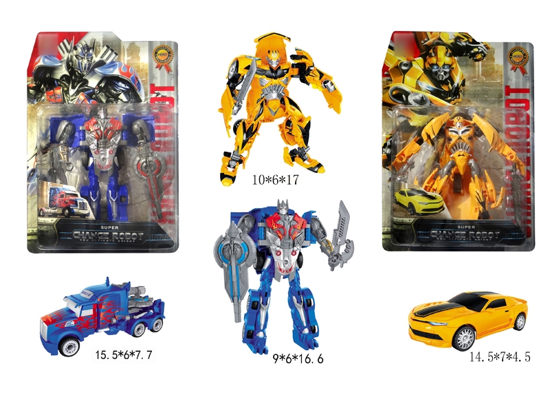 TRANSFORMABLE YELLOW & BIUE,2ASST - HP1131591