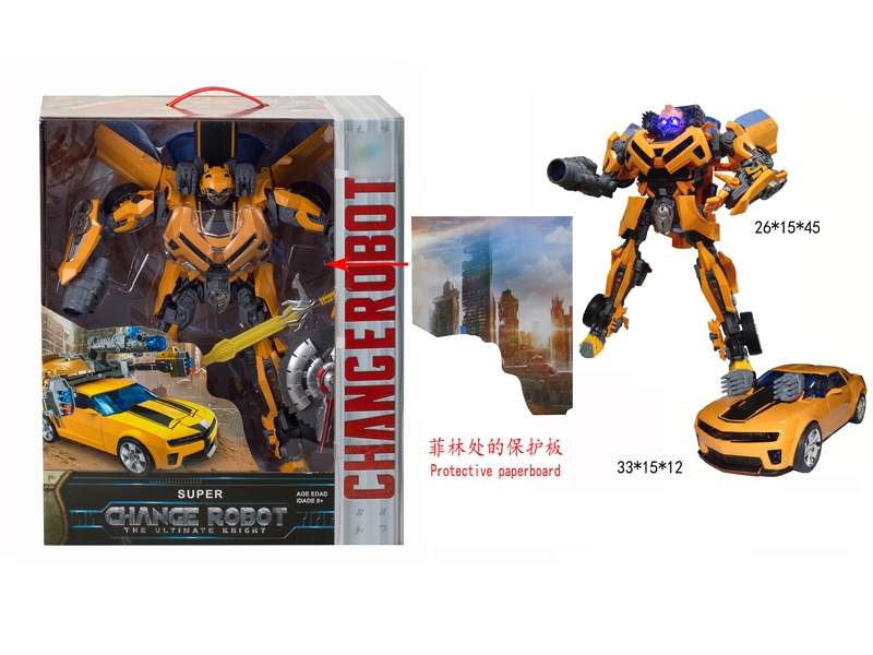 TRANSFORMER CAR W/SOUND & LIGHT,INCLUDED BUTTONCELL - HP1131595