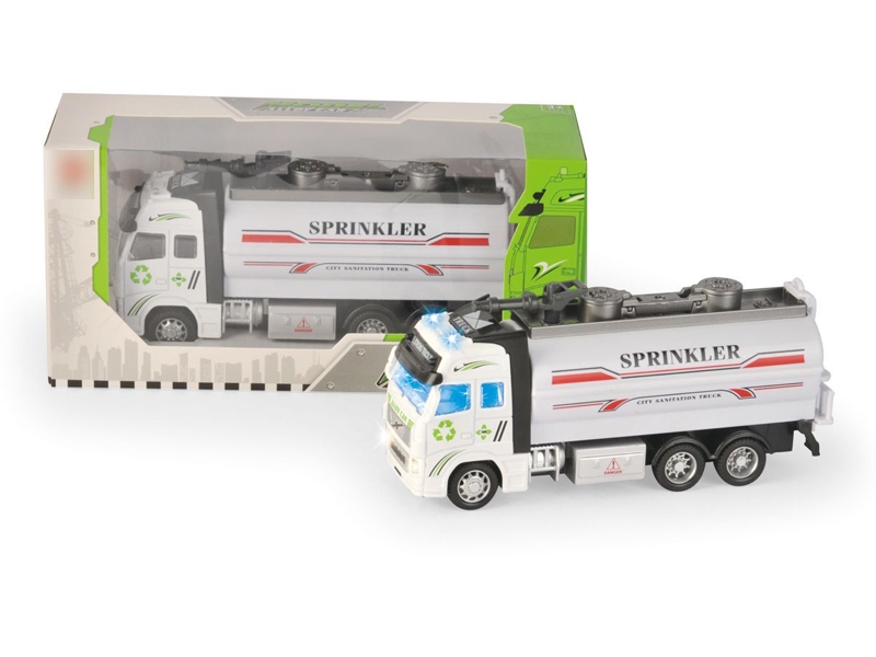 PULL BACK DIE CAST CAR W/LIGHT & MUSIC & INCLUDED BATTERY - HP1131640