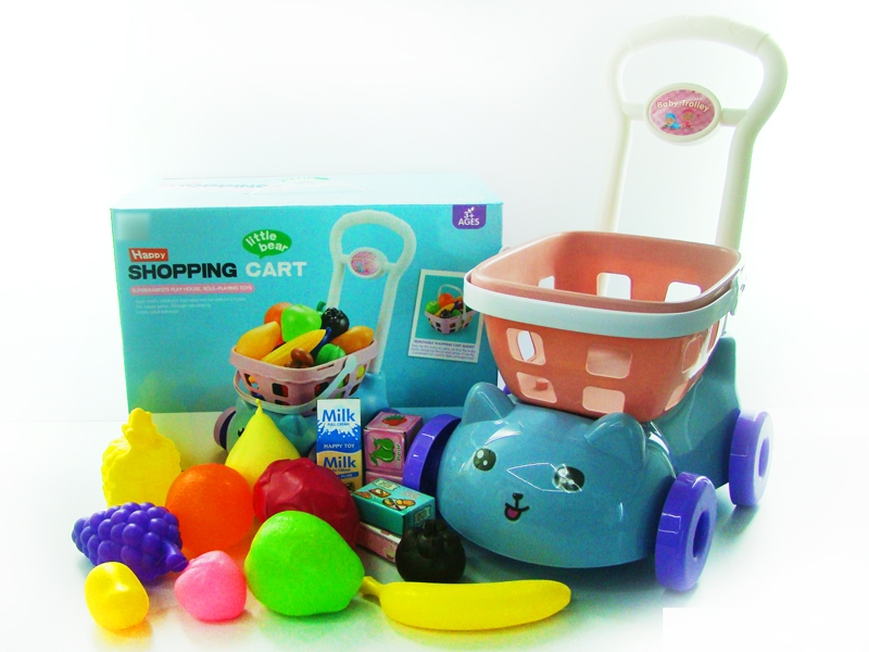 SHOPPING CAR W/FOOD,15PCS - HP1131767