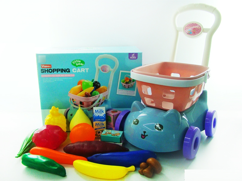 SHOPPING CAR W/FOOD,16PCS - HP1131770