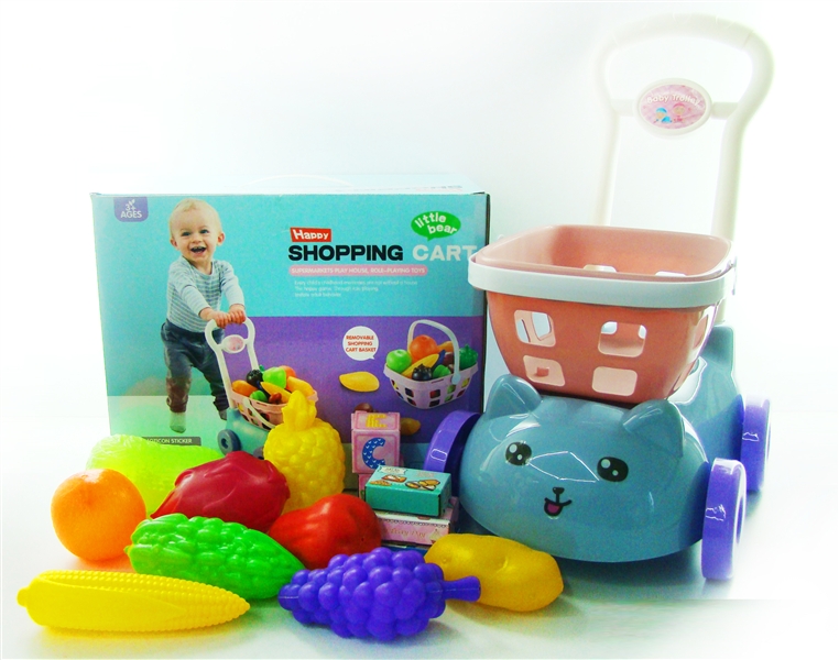 SHOPPING CAR W/FOOD,14PCS - HP1131772