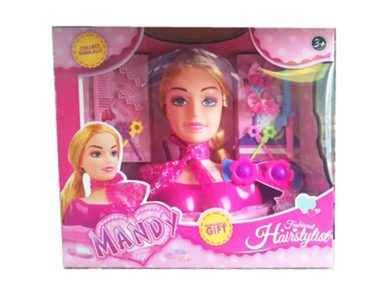 DOLL HEAD W/ACCESSORIES - HP1131800