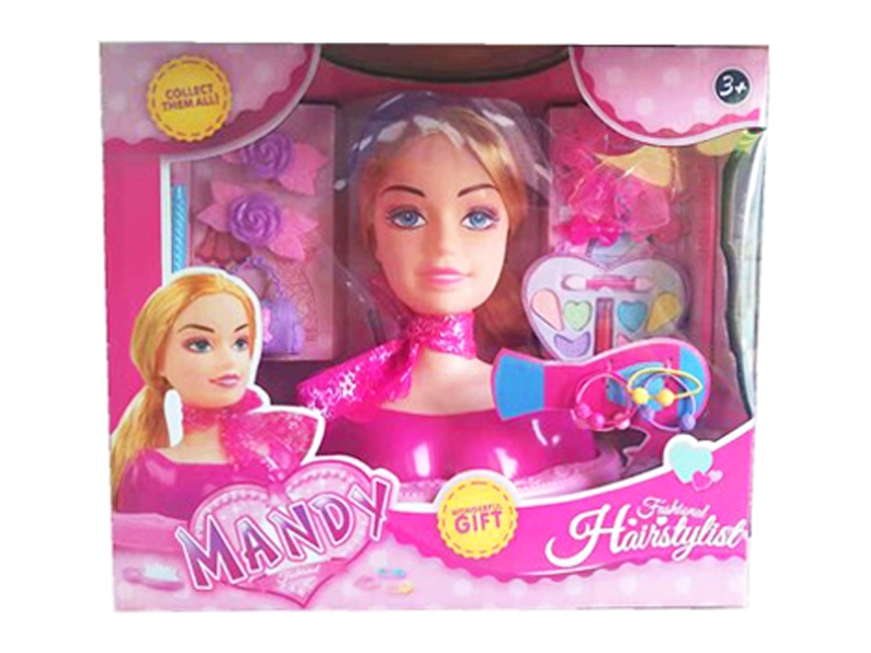 DOLL HEAD W/ACCESSORIES - HP1131801