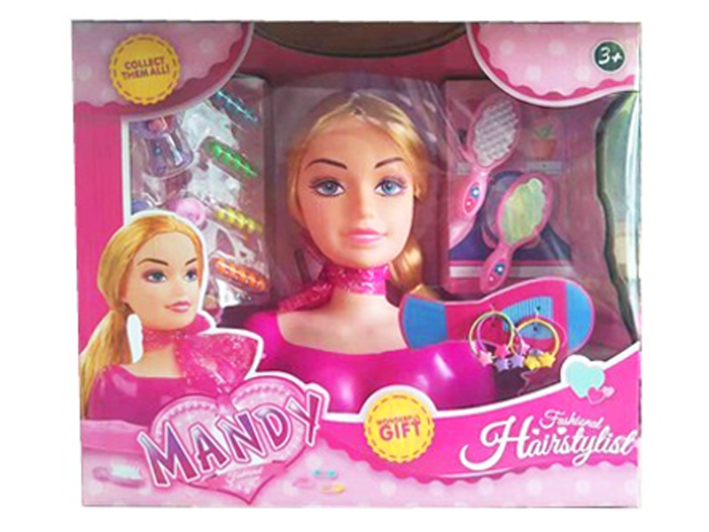 DOLL HEAD W/ACCESSORIES - HP1131802