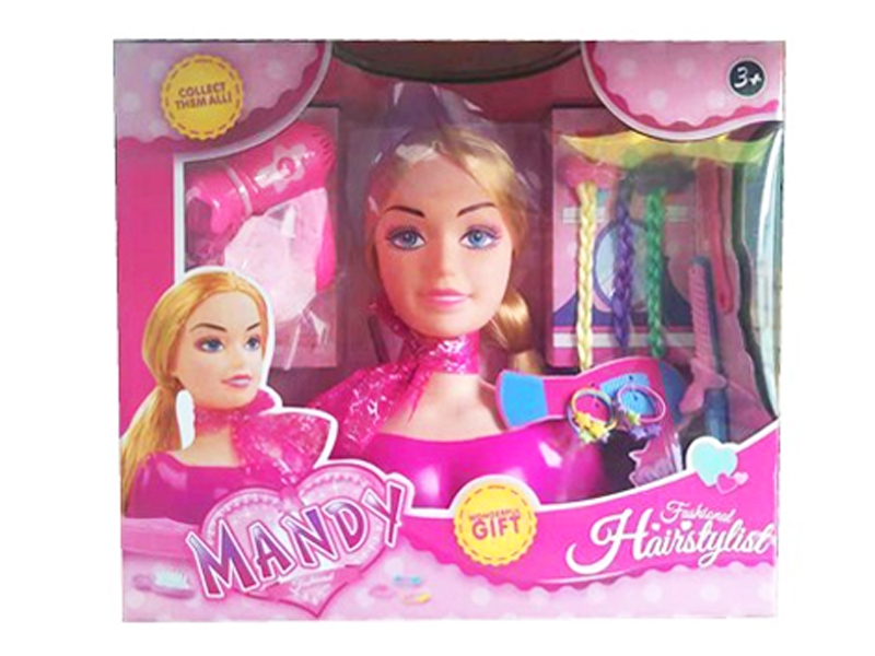 DOLL HEAD W/ACCESSORIES - HP1131803