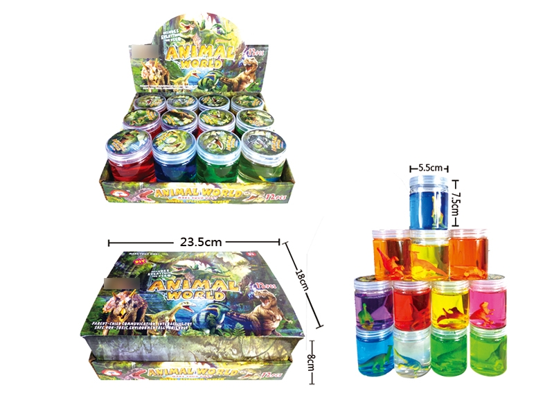 CRYSTAL SLIME 150G 12 ASST. COLOR - HP1132142