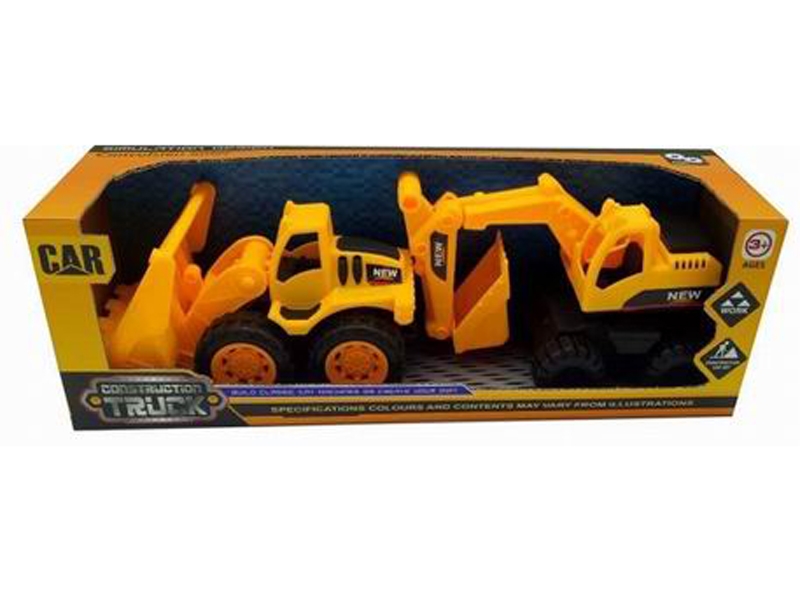 FRICTION CONSTRUCTION CAR 2PCS - HP1132242