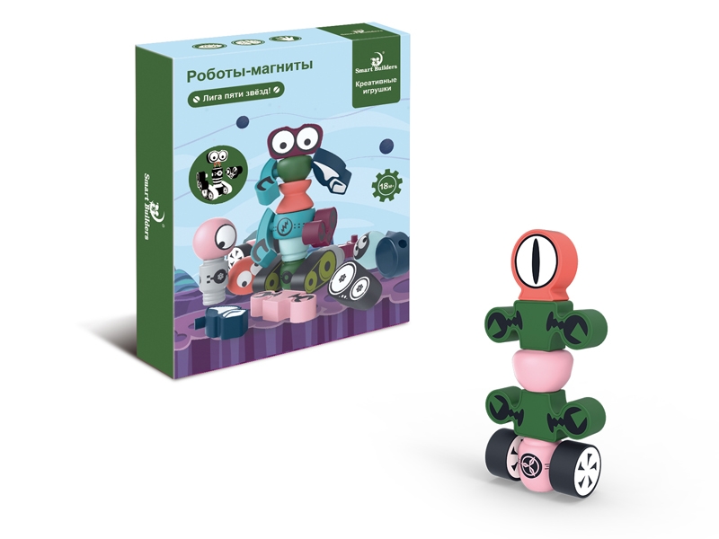 MAGNETIC BUILDING BLOCKS 7PCS （2 COLORS） - HP1132288