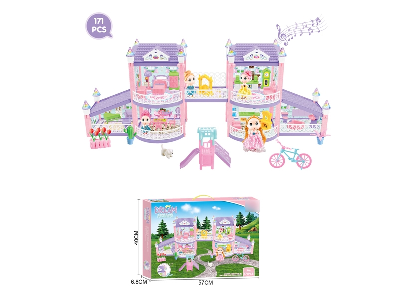 VILLA SET W/LIGHT & MUSIC - HP1132488