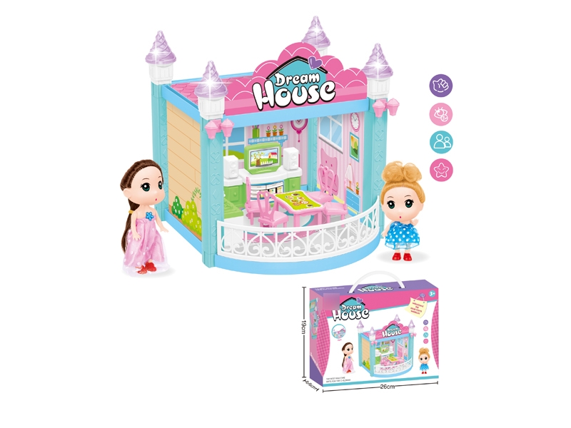 VILLA SET W/LIGHT & MUSIC - HP1132489