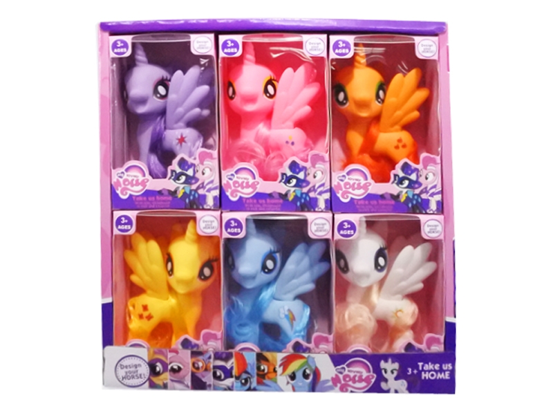 VINYL HORSE 12PCS/DISPLAY BOX - HP1132567