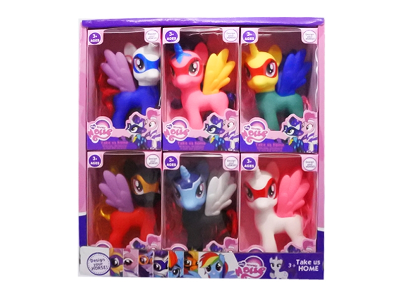 VINYL HORSE 12PCS/DISPLAY BOX - HP1132568