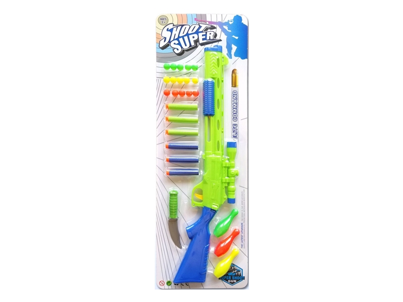SOFT SHOOTING GUN W/EVA BALL - HP1132630