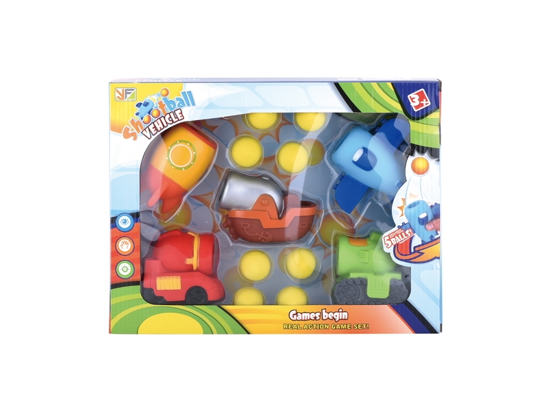 VINYL SHOOTBALL VEHICLE W/ EVA BALLS - HP1132636