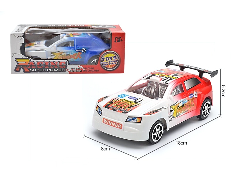 FRICTION RACING CAR BLUE & RED - HP1132654