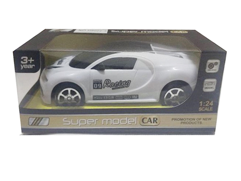 FRICTION CAR WHITE/RED - HP1132656