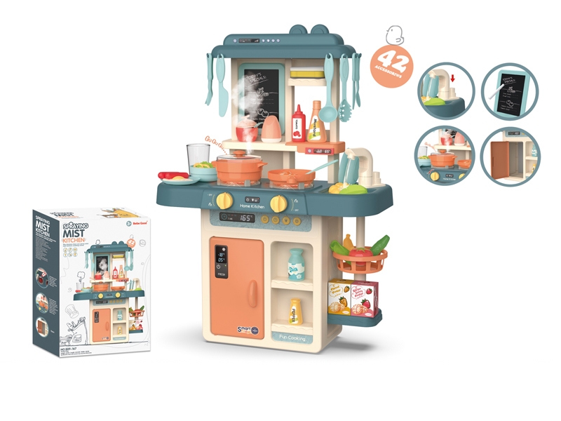 KITCHEN SET W/LIGHT & MUSIC 42PCS - HP1132688