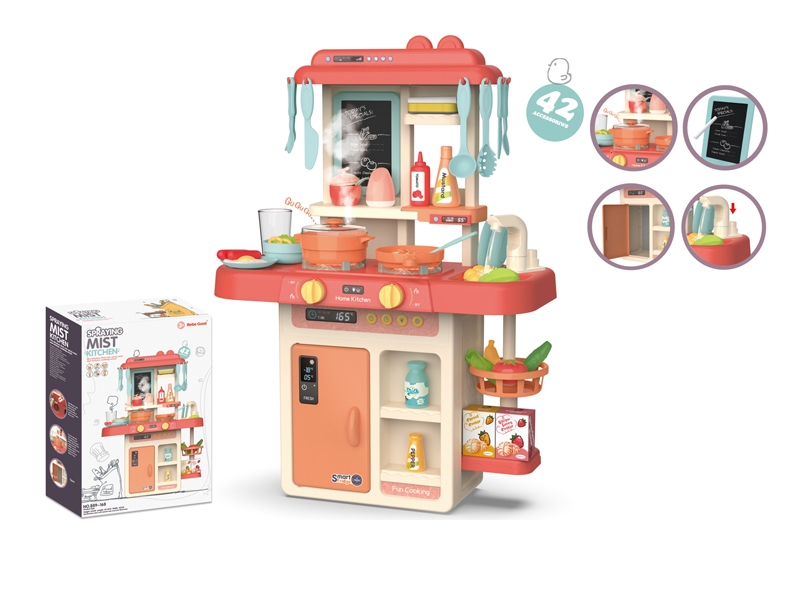 KITCHEN SET W/LIGHT & MUSIC 42PCS - HP1132689