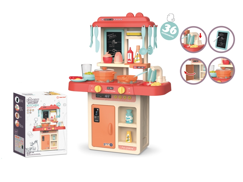 KITCHEN SET W/LIGHT & MUSIC 36PCS - HP1132691