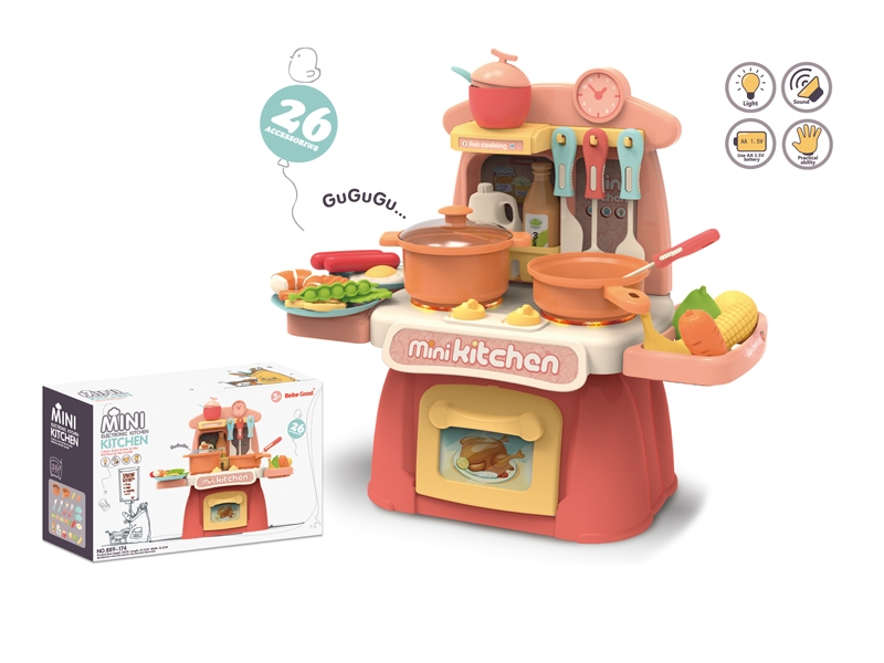 KITCHEN SET W/LIGHT & SOUND - HP1132693
