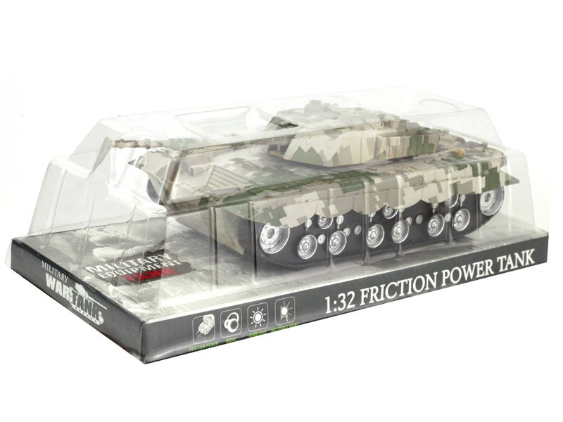 FRICTION TANK W/LIGHT & MUSIC,INCLUDED BATTERY - HP1132698