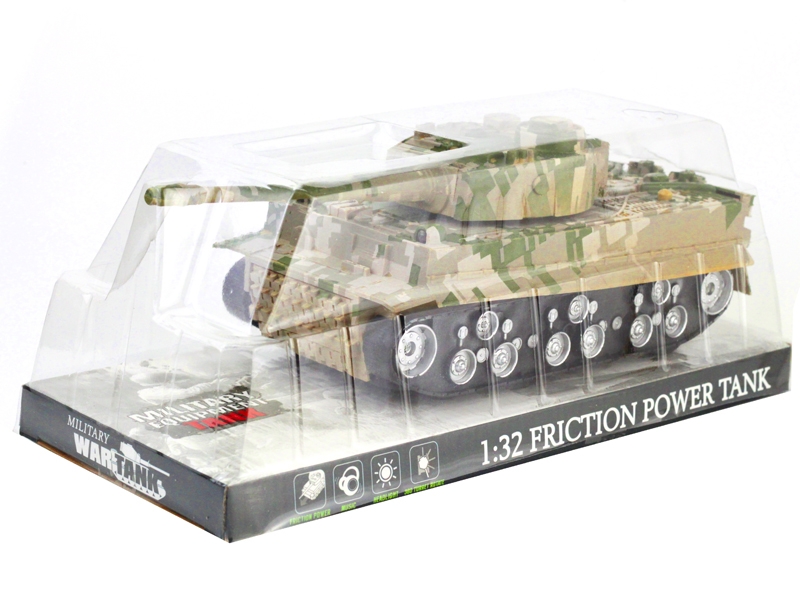 FRICTION TANK W/LIGHT & MUSIC,INCLUDED BATTERY - HP1132699