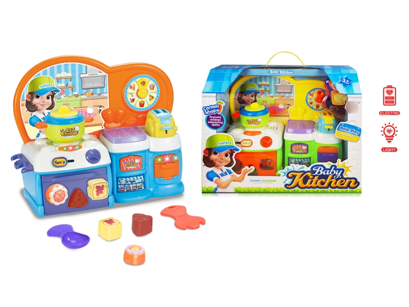 KITCHEN SET W/LIGHT & MUSIC - HP1132945