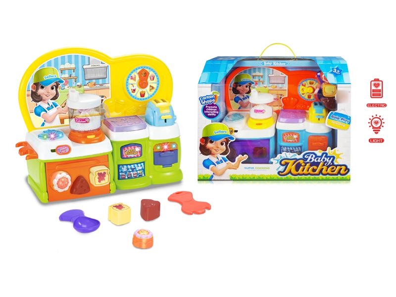KITCHEN SET W/LIGHT & MUSIC - HP1132946