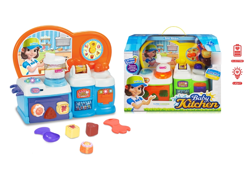 KITCHEN SET W/LIGHT & MUSIC - HP1132947