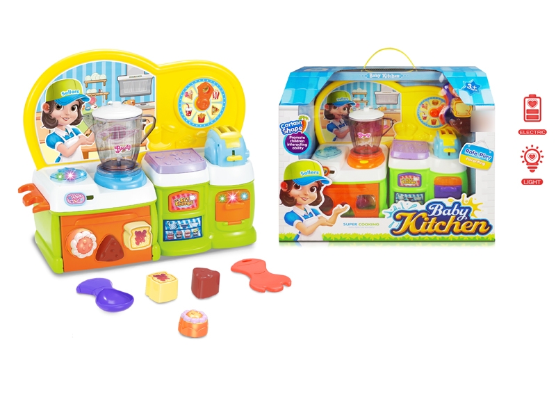 KITCHEN SET W/LIGHT & MUSIC - HP1132948