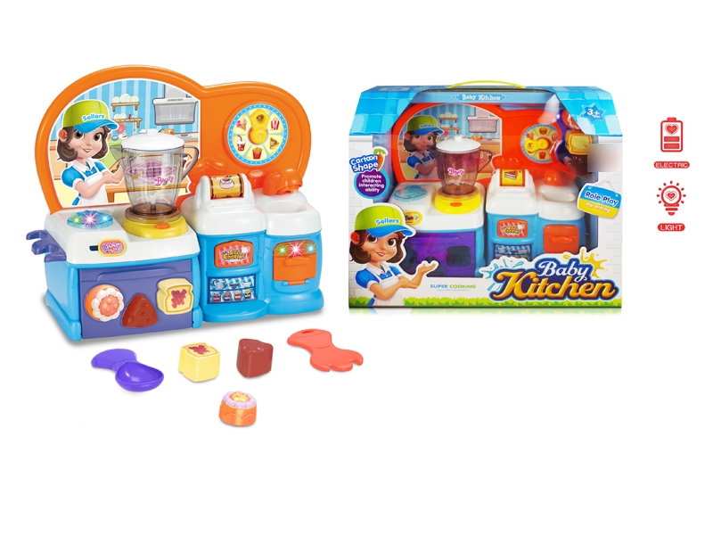KITCHEN SET W/LIGHT & MUSIC - HP1132949