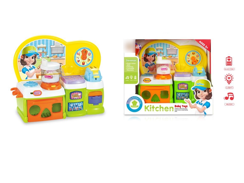 KITCHEN SET W/LIGHT & MUSIC - HP1132991