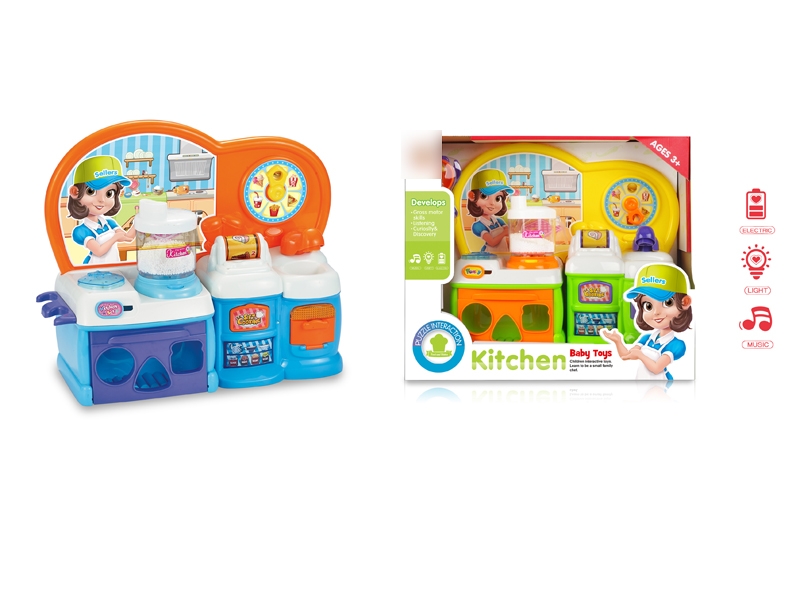 KITCHEN SET W/LIGHT & MUSIC - HP1132992