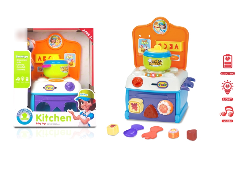 KITCHEN SET W/LIGHT & MUSIC - HP1133016