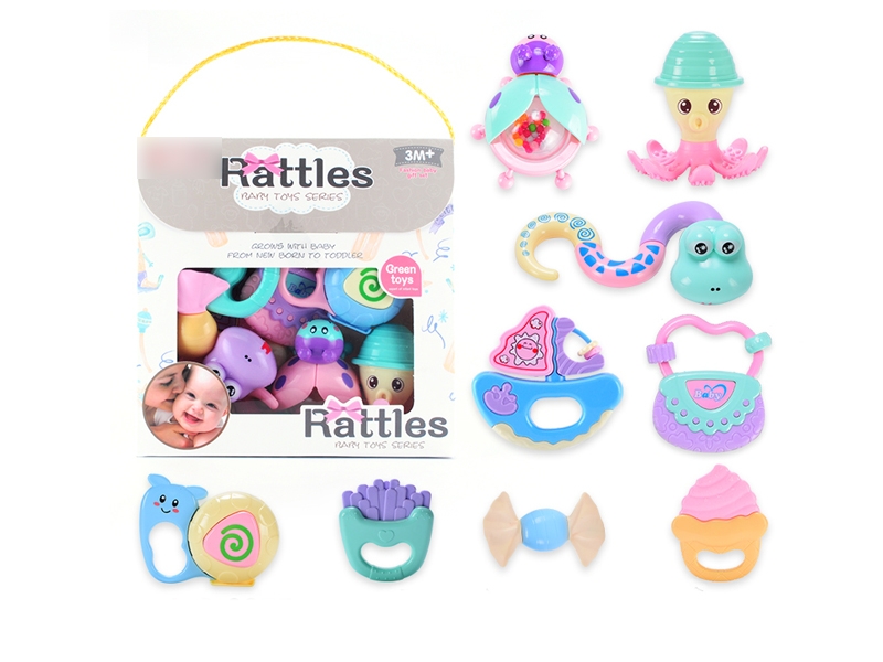 BABY RATTLE 9PCS - HP1133100